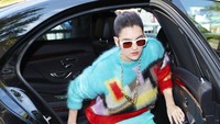 Pada Rabu (21/9/2022) Emily Carey menghadiri event Milan Fashion Week. (Foto: Getty Images for Fendi/Jacopo Raule)