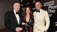Acara ini digelar khusus untuk memberikan penghormatan kepada Barbara Broccoli dan Michael G. Wilson. (Foto: Getty Images/Alberto E. Rodriguez) 