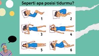Seperti apa posisi tidurmu?