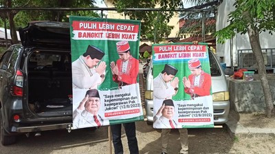 Lihat Ini Baliho yang Dianggap Jegal Prabowo Capres