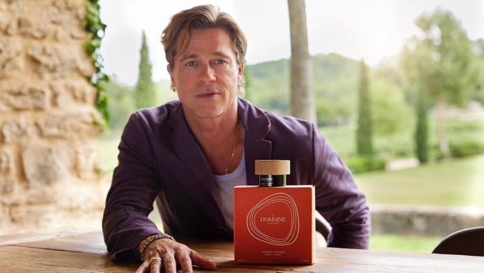 Brad Pitt rilis brand kecantikan, Le Domaine.