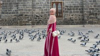 Potret Bunga Aurellie berhijab. (Foto: dok pribadi)