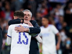 Jika Anda adalah pelatih yang menangani Valverde dan tidak mampu membuatnya cetak minimal 10 gol per musim, maka lebih baik Anda pensiun, kelakar Ancelotti (Getty Images)