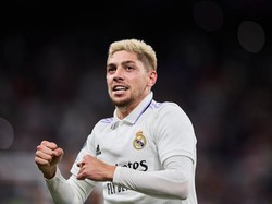 Federico Valverde lagi bersinar di awal musim ini bersama Real Madrid. Pemain berusia 24 tahun itu aslinya adalah gelandang tengah tapi kini bertransformasi sebagai penyerang sayap yang tajam! (Getty Images)