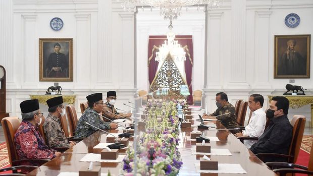 Jokowi Bertemu Ketum PBNU