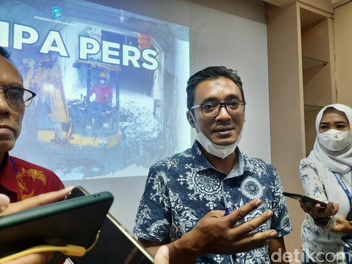 Kabid Drainase BSDABM Surabaya Eko Juli Prasetya