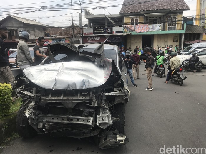 Kecelakaan di Kota Sukabumi.