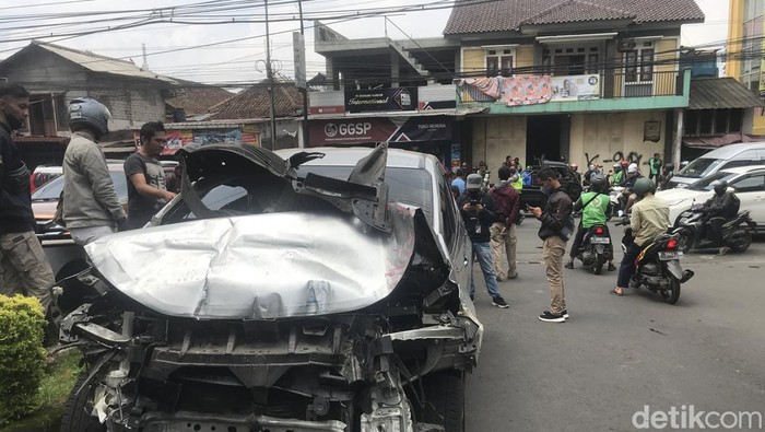 Kecelakaan di Kota Sukabumi.
