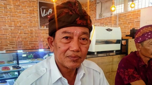 Pelaksana Tugas (Plt) Direktur Perumda Air Minum Tirta Amertha Jati Jembrana, I Gusti Ngurah Sumber Wijaya, Kamis (22/9/2022).