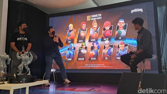 Peluncuran Game Lokal Battle of Guardians dengan konsep play to earn