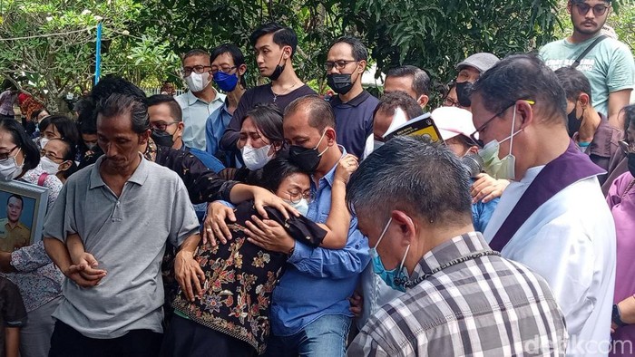 Pemakaman PNS Semarang korban pembunuhan, Kamis (22/9/2022).