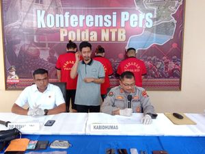 Pengedar di Lombok Dibekuk Polisi Usai Ambil Sabu dari Sumatera