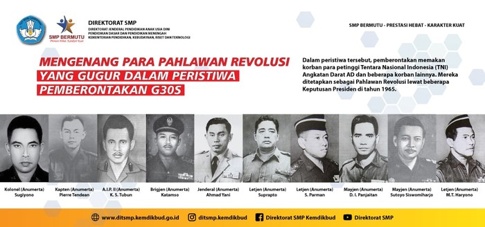 Pengertian Pahlawan Revolusi Indonesia: Sejarah dan Tokohnya