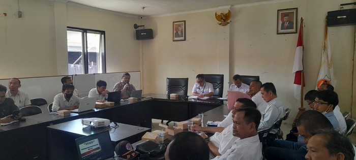 Rapat BPBD Garut