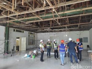 Atap Gedung Merdeka Akan Dibongkar Total November