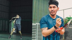 Robby Purba, seorang pembawa acara sekaligus aktor asal Indonesia ini rutin melakukan olahraga demi pola hidup sehatnya. Ia rutin nge-gym hingga tenis.
