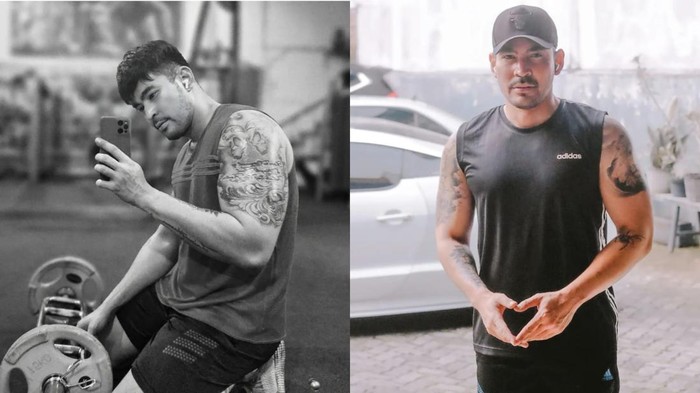 robby purba Meski usianya sudah menginjak kepala tiga, Robby tetap antusias untuk melakukan olahraga setiap hari.