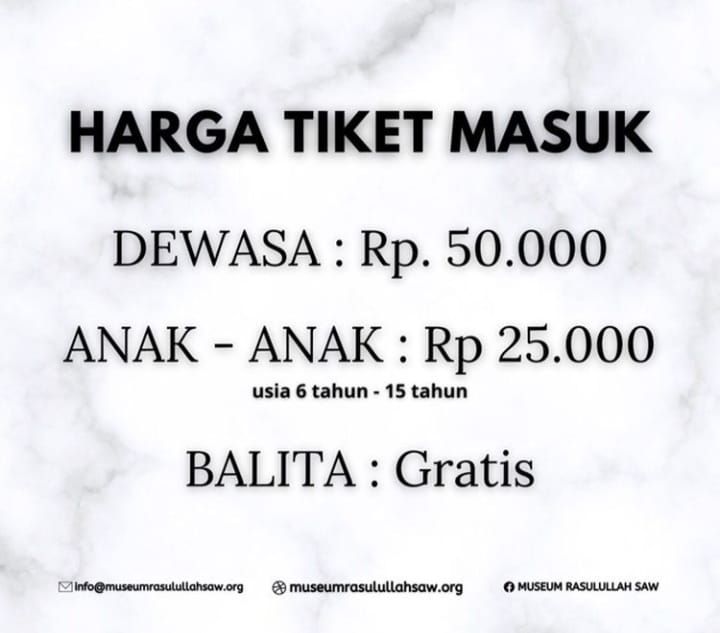 tarif museum rasulullah di kota probolinggo