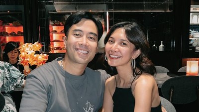 Vidi Aldiano dan Sheila Dara Kompak Makan di Resto hingga Bikin Kue
