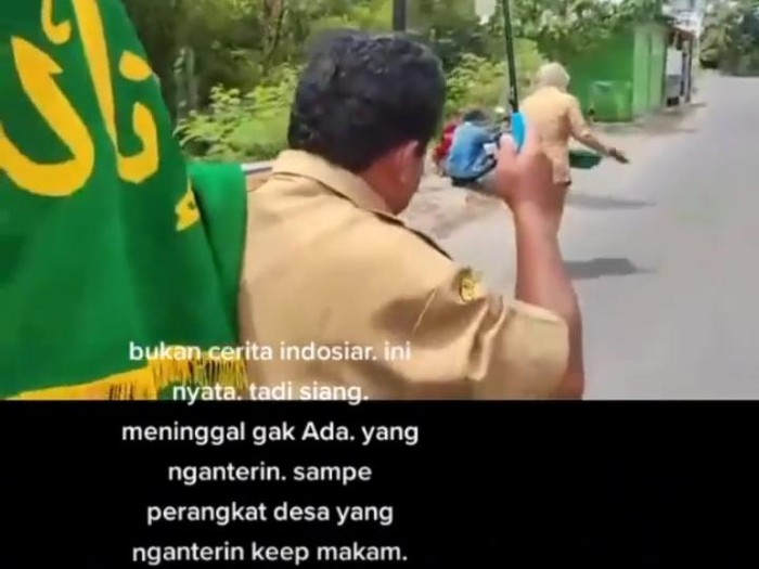 Viral jenazah diantar perangkat desa di Kediri