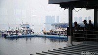 Kapal cepat milik Dishub juga selalu standby untuk mengantar penumpang.