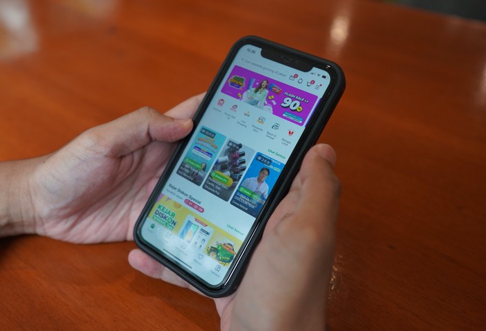 Aplikasi Tokopedia