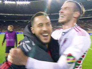 Reuni Hangat Gareth Bale dan Eden Hazard Dicibir Madridista