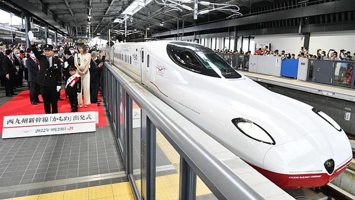 Jepang Resmikan Jalur Shinkansen Baru di Nagasaki The new