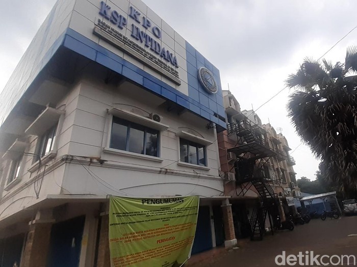 Kantor KPO KSP Intidana di Jalan Setiabudi, Semarang, Jumat (23/9/2022).