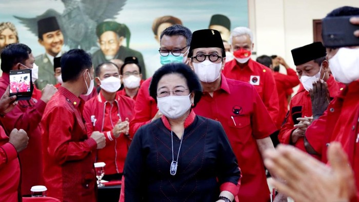 Ketum PDI Perjuangan (PDIP) Megawati Soekarnoputri.