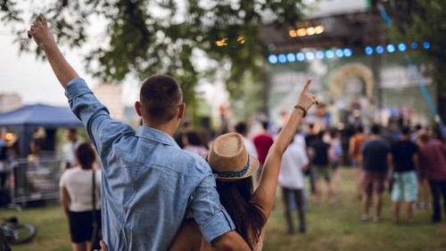 Ilustrasi konser musik