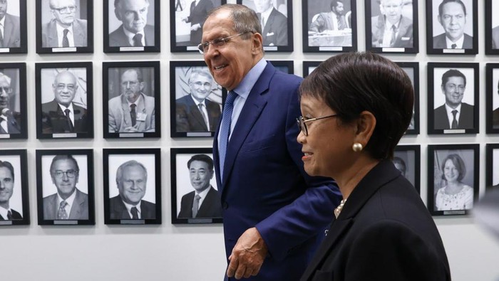 Menlu Rusia dan Menlu RI Bertemu di Sela-sela Sidang Umum PBB
