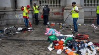 Dilaporkan ada sekitar 1.100 orang yang tinggal di taman dan jalan-jalan kota New Yowk, jumlah yang menurut para aktivis advokasi tunawisma jauh lebih kecil dari yang sesungguhnya.  