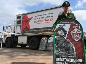 Potret Rusia Mulai Rekrut Tentara Cadangan Baru untuk Perang Ukraina