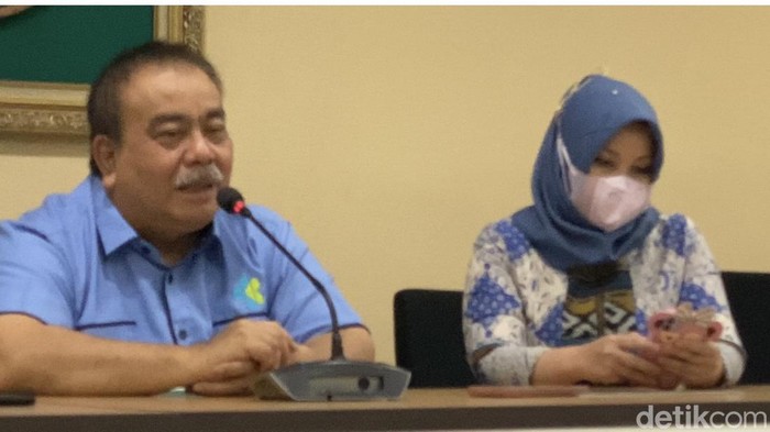 Direktur Utama RSUP Dr M Djamil Padang, Yusirwan Yusuf (Jeka/detikSumut)