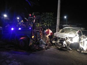 Sigra Ditabrak KA Kertanegara di Ngadiluwih Kediri, 1 Orang Tewas
