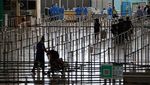 Suasana di Bandara Hong Kong Jelang Dihapusnya Aturan Karantina