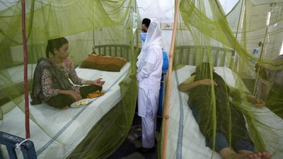 Setelah Dilanda Banjir, Warga Pakistan Kini Diserang Penyakit DBD