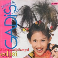 Dian Sastrowardoyo di sampul majalah remaja Gadis tahun 1997. Foto: Instagram/@love_gadissampul