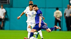 Laga Persahabatan: Messi Brace, Argentina Sikat Honduras 3-0