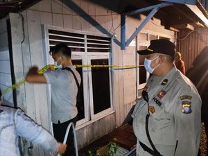 Polisi Kantongi Identitas Pria Bergolok Sebelum Pasutri di Kalteng Tewas