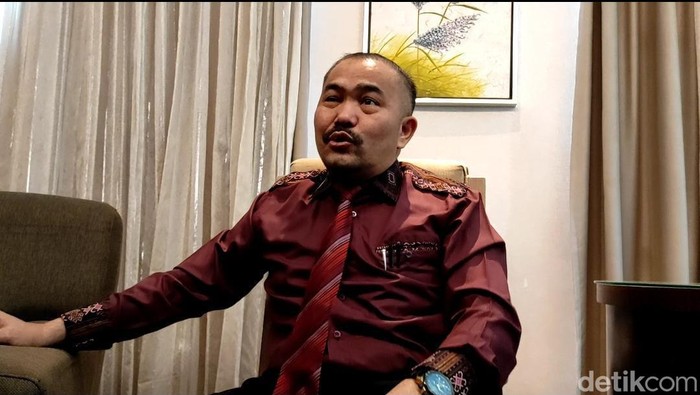 Pengacara Brigadir J, Kamaruddin Simanjuntak (Farid Siregar/detikSumut)