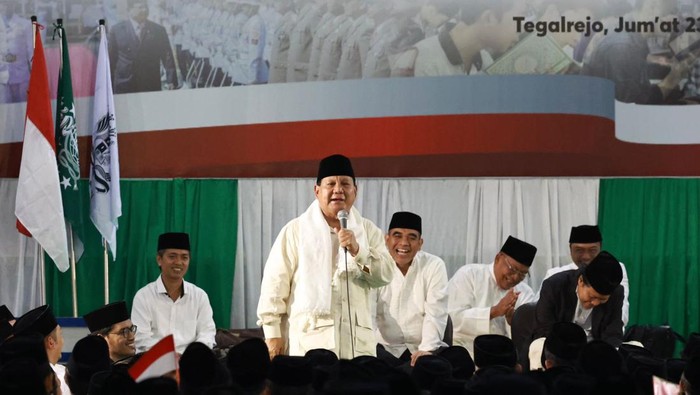 Prabowo di Ponpes API Tegalrejo
