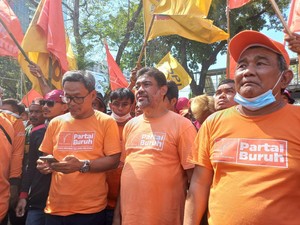 Temui Kasetpres, Massa Demo Buruh Tani Tuntut Redistribusi Lahan Dipercepat