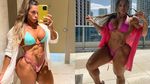 Potret Wanita Berbadan Kekar bak Hulk, Kecanduan Nge-gym Sampai 3 Jam Sehari