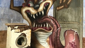 Seram juga sih kalah beneran sepertiini bentuk Taz-Mania. Foto: (Bored Panda).