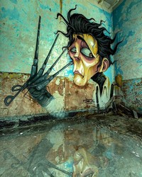 Waw! Deretan Grafiti Ini Tampak Seram Namun Mengagumkan