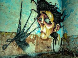 Wow! Grafiti Bangunan Terbengkalai yang Seram Tapi Mengagumkan