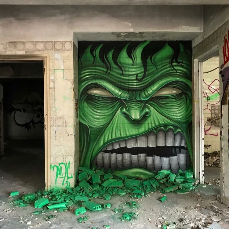 Waw! Deretan Grafiti Ini Tampak Seram Namun Mengagumkan Waw! Deretan Grafiti Ini Tampak Seram Namun Mengagumkan