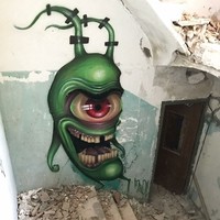 Waw! Deretan Grafiti Ini Tampak Seram Namun Mengagumkan